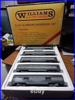 Williams 2801 Nyc Aluminum Passenger Set 5 Cars Used In Box Great Shape Lqqk