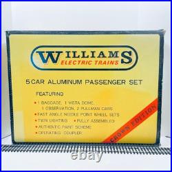 Williams 2801 O Gauge New York Central Aluminum Passenger 5-Car Set O-4