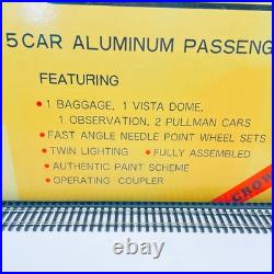 Williams 2801 O Gauge New York Central Aluminum Passenger 5-Car Set O-4