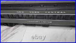 Williams #43358 New York Central 72' Scale Heavyweight Passenger 4-Car Set READ
