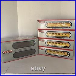 Williams 43453 C&O Chessie Sys O Gauge 3 Rail 60' Madison Passenger 4-Car Set