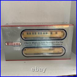 Williams 43453 C&O Chessie Sys O Gauge 3 Rail 60' Madison Passenger 4-Car Set