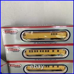Williams 43453 C&O Chessie Sys O Gauge 3 Rail 60' Madison Passenger 4-Car Set