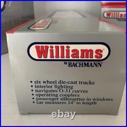 Williams 43453 C&O Chessie Sys O Gauge 3 Rail 60' Madison Passenger 4-Car Set