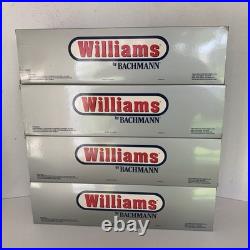 Williams 43453 C&O Chessie Sys O Gauge 3 Rail 60' Madison Passenger 4-Car Set