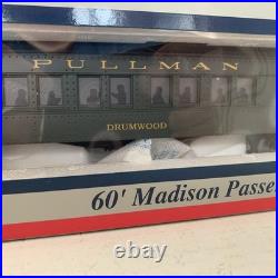Williams 60 Ft. Madison 4 Car Passenger Green Pullman Set # 43471 Bachmann Williams 60 Ft. Madison 4 Car Passenger Green Pullman Set # 43471 Bachmann