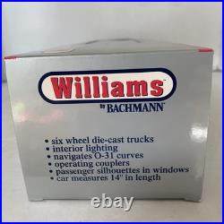 Williams 60 Ft. Madison 4 Car Passenger Green Pullman Set # 43471 Bachmann