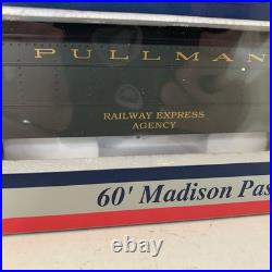 Williams 60 Ft. Madison 4 Car Passenger Green Pullman Set # 43471 Bachmann
