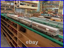 Williams AMTRAK Aluminum Luxury Liners Passenger Car SET O Gauge