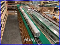 Williams AMTRAK Aluminum Luxury Liners Passenger Car SET O Gauge