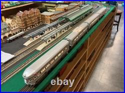 Williams AMTRAK Aluminum Luxury Liners Passenger Car SET O Gauge