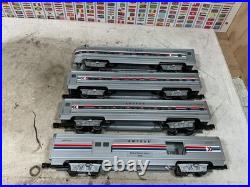 Williams AMTRAK Aluminum Luxury Liners Passenger Car SET O Gauge