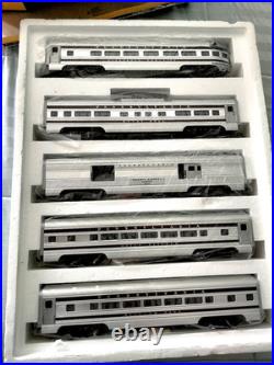 Williams-CONGRESSIONAL PRR Passenger set-1998- O gauge-5 cars-Aluminum-Read On