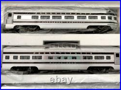 Williams-CONGRESSIONAL PRR Passenger set-1998- O gauge-5 cars-Aluminum-Read On