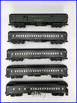 Williams Crown Ed Pennsylvania 70' Madison 5 Car Passenger Set Tested 3-Rail