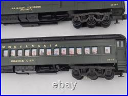 Williams Crown Ed Pennsylvania 70' Madison 5 Car Passenger Set Tested 3-Rail