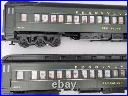 Williams Crown Ed Pennsylvania 70' Madison 5 Car Passenger Set Tested 3-Rail