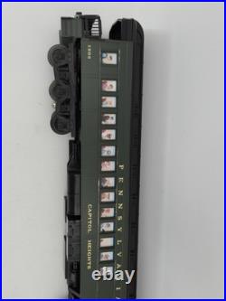 Williams Crown Ed Pennsylvania 70' Madison 5 Car Passenger Set Tested 3-Rail