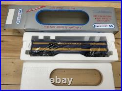 Williams Crown Edition LL614 O Gauge Virginian Aluminum Passenger Car Set