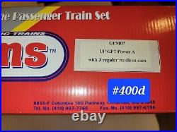 Williams, Deluxe Three Car And Engine Passenger Set, Union Pacific, New