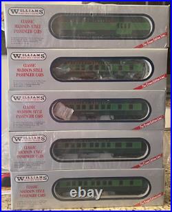 Williams Electric Southern Crescent 5 Car Lighted 14 Madison Passenger Set