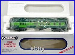 Williams Electric Southern Crescent 5 Car Lighted 14 Madison Passenger Set
