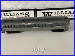 Williams Electric Trains #2503 New York Central Madison 5 Car Passenger Set Williams Electric Trains #2503 New York Central Madison 5 Car Passenger Set