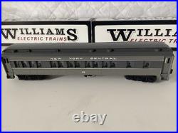 Williams Electric Trains #2503 New York Central Madison 5 Car Passenger Set Williams Electric Trains #2503 New York Central Madison 5 Car Passenger Set