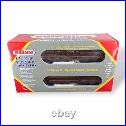 Williams Electric Trains O Gauge 4 Car Passenger Set 72' PRR Madison Style #724