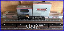 Williams J-Class 4-8-4 Pennsylvania Locomotive/Tender + 4 Car Passenger set NIB