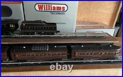 Williams J-Class 4-8-4 Pennsylvania Locomotive/Tender + 4 Car Passenger set NIB