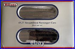 Williams J-Class 4-8-4 Pennsylvania Locomotive/Tender + 4 Car Passenger set NIB
