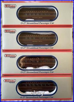 Williams J-Class 4-8-4 Pennsylvania Locomotive/Tender + 4 Car Passenger set NIB