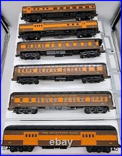 Williams Milwaukee Road Hiawatha O Scale 6 Car Passenger Set 77219 NEW