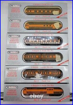 Williams Milwaukee Road Hiawatha O Scale 6 Car Passenger Set 77219 NEW