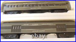 Williams New York Central O 5 Car Century Limited Illuminated Passenger Set