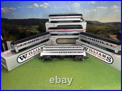 Williams No. M200 Amtrak Sunset Limited Madison 6-Car Passenger Set O Gauge LNIB Williams No. M200 Amtrak Sunset Limited Madison 6-Car Passenger Set O Gauge LNIB