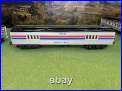 Williams No. M200 Amtrak Sunset Limited Madison 6-Car Passenger Set O Gauge LNIB Williams No. M200 Amtrak Sunset Limited Madison 6-Car Passenger Set O Gauge LNIB