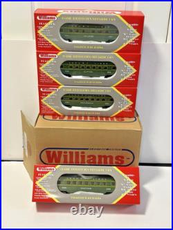 Williams O Ga Luxury Lines Streamliners 4 Passenger Car Set #STR02710 -BRAND NEW