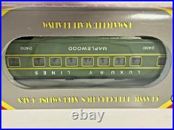 Williams O Ga Luxury Lines Streamliners 4 Passenger Car Set #STR02710 -BRAND NEW