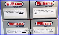 Williams O Ga Penn Rr Streamlined 4-passenger Car Set #43281 New