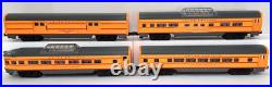 Williams O Ga Union Pacific Rr -60' Aluminum 4-passenger Car Set Ln