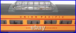 Williams O Ga Union Pacific Rr -60' Aluminum 4-passenger Car Set Ln