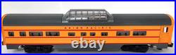 Williams O Ga Union Pacific Rr -60' Aluminum 4-passenger Car Set Ln