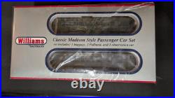 Williams O Gauge 43471 Green 60 Ft Pullman Madison 4 Car Passenger Set NIB