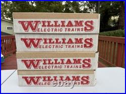 Williams O Gauge 4 Car Great Northern Lighted Passenger Set