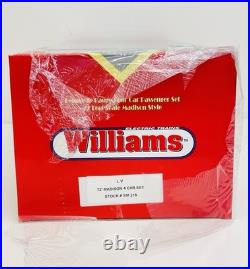 Williams O Gauge Lehigh Valley 72' Madison 4 Car Passenger Set SM216 New