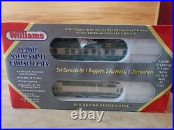 Williams O Gauge M1033 Burlington 60' Madison 4 Car Passenger Set Nice in Box