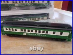 Williams O Gauge M1033 Burlington 60' Madison 4 Car Passenger Set Nice in Box