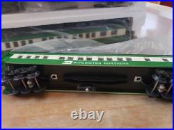 Williams O Gauge M1033 Burlington 60' Madison 4 Car Passenger Set Nice in Box